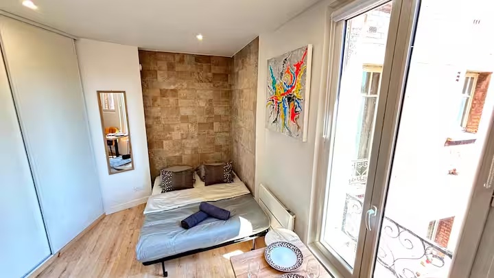 Studio de Dominique H. à Asnières-sur-Seine — vue 1