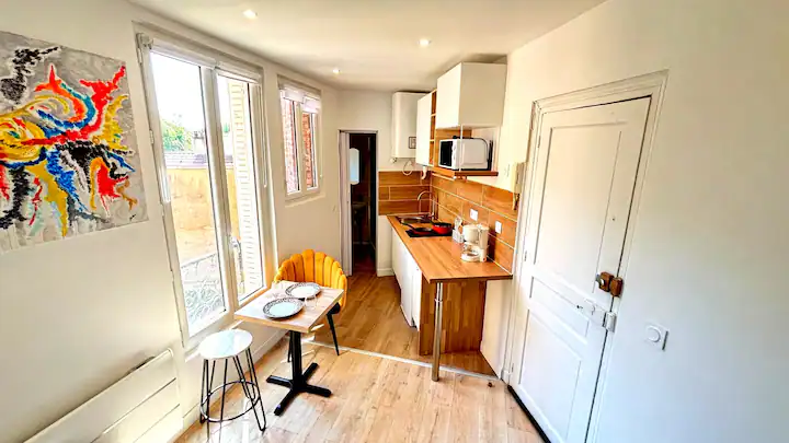 Studio de Dominique H. à Asnières-sur-Seine — vue 2